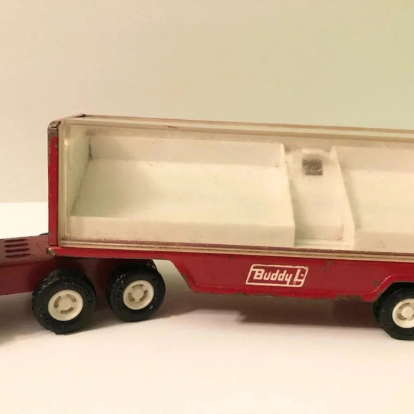 Vintage Buddy L Delivery Truck and Trailer Made in Japan - Picture 3 of 14